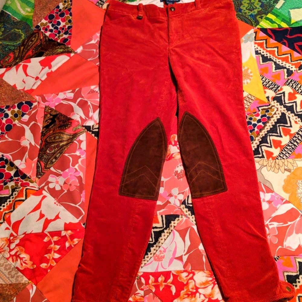 Ralph Lauren Corduroy Riding Pants
